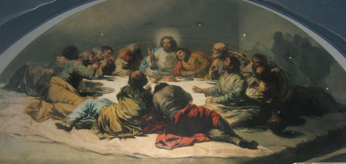 La Última Cena, por Goya