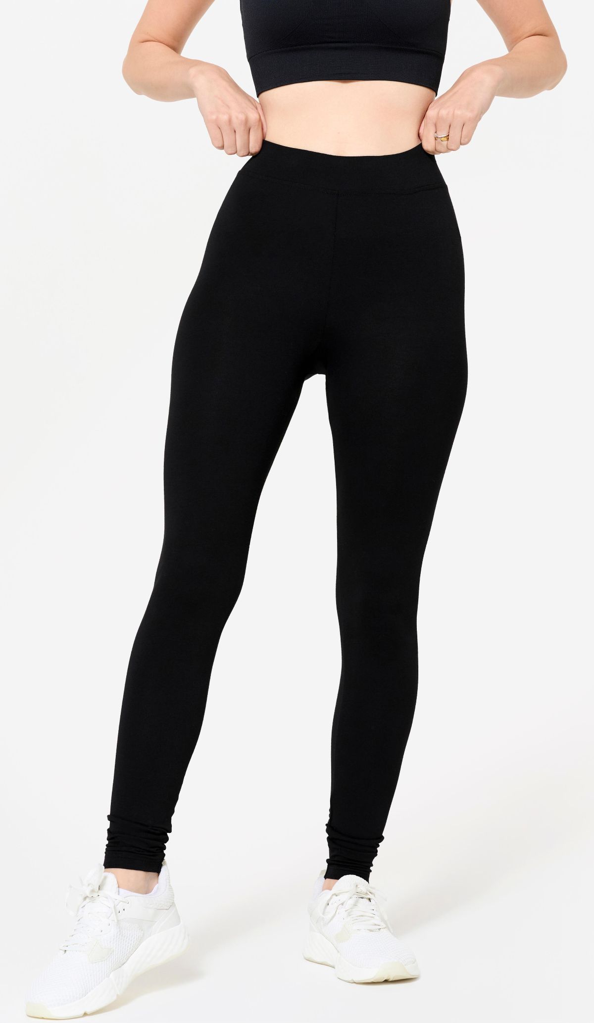 Leggings corte slim Domyos de Decathlon