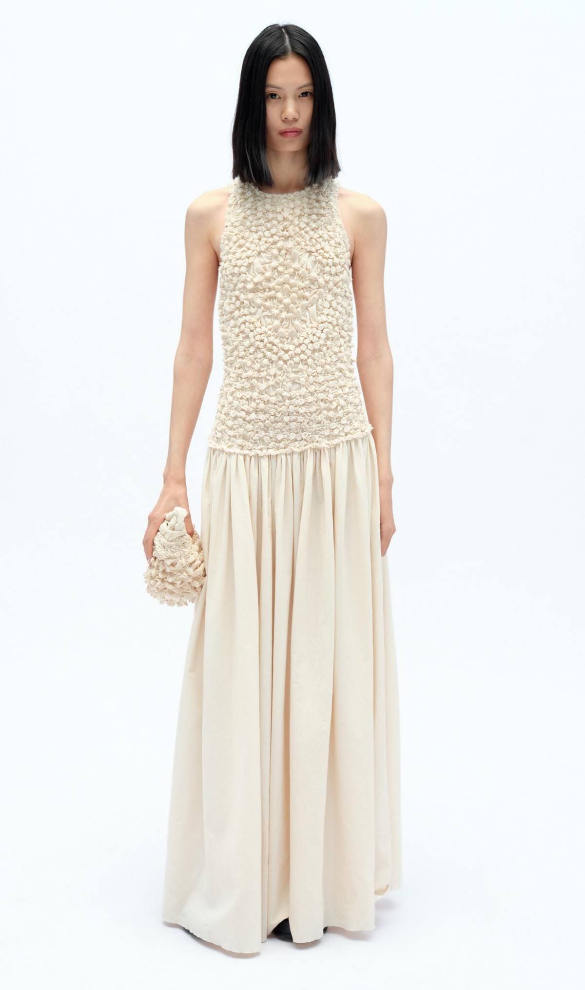 Vestido combinado x fanglu lin de Zara