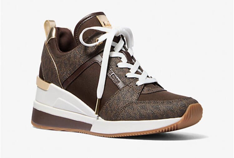 Zapatilla Georgie con logotipo de Michael Kors