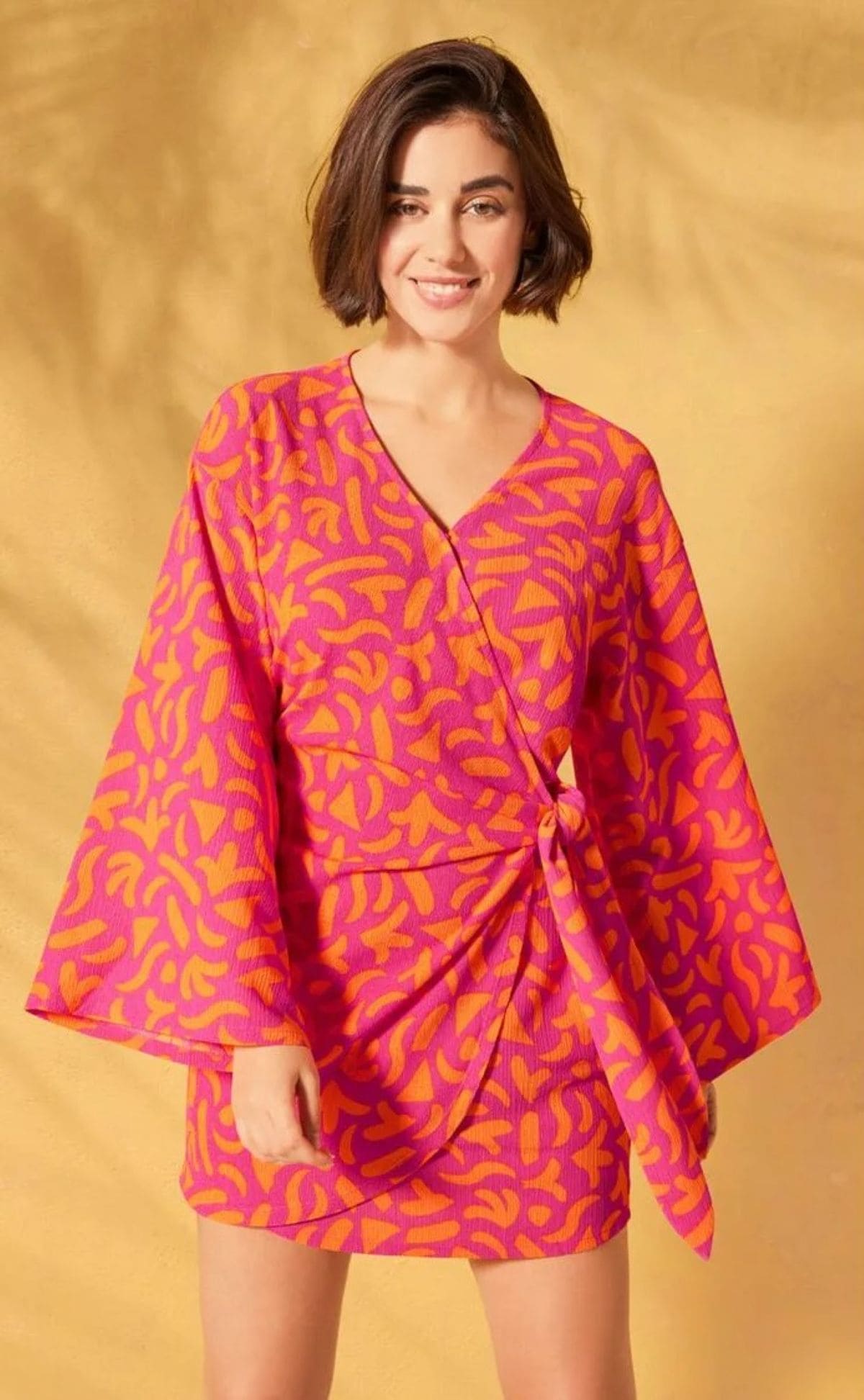 Vestido de efecto cruzado OEKO-TEX 100 de Lidl