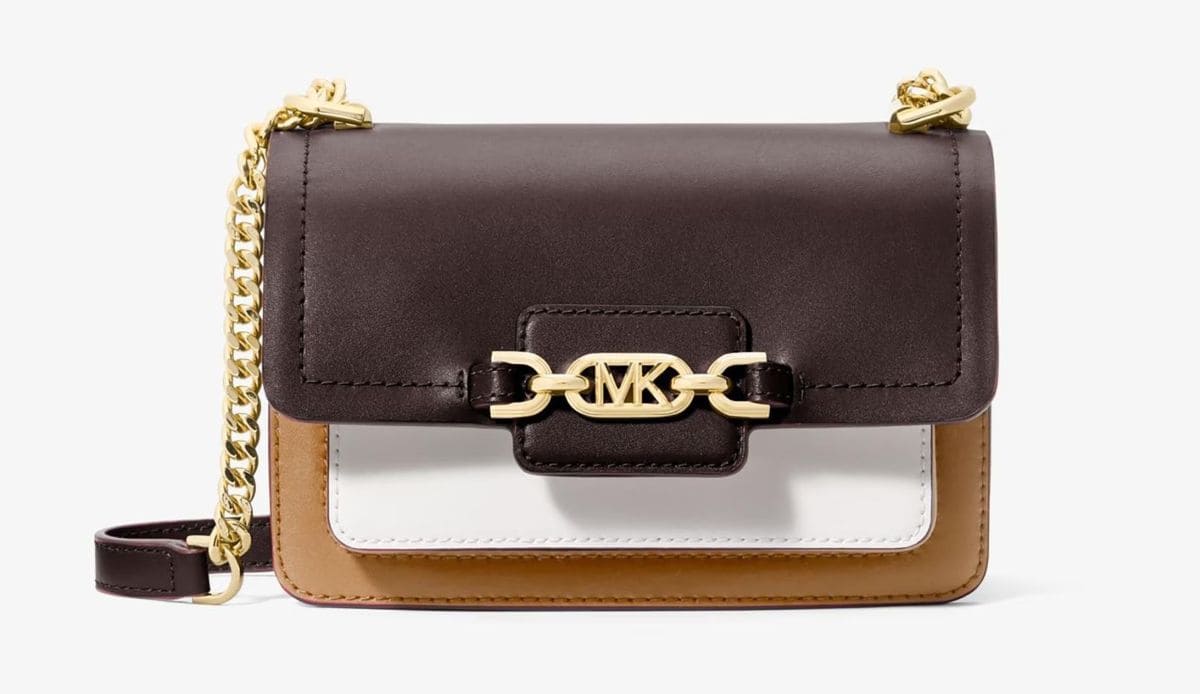 Michael Michael Kors Bolso de hombro Heather de piel convertible a bandolera
