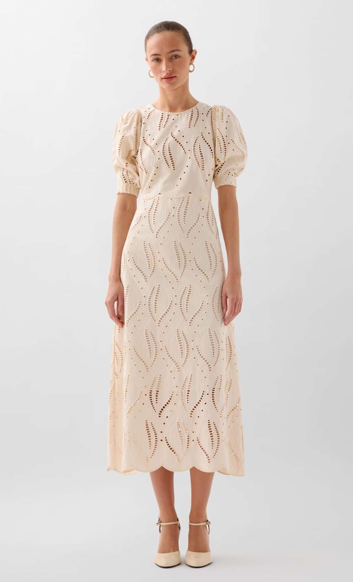 Scalpers Vestido midi con cierre de cremallera en El Corte Inglés