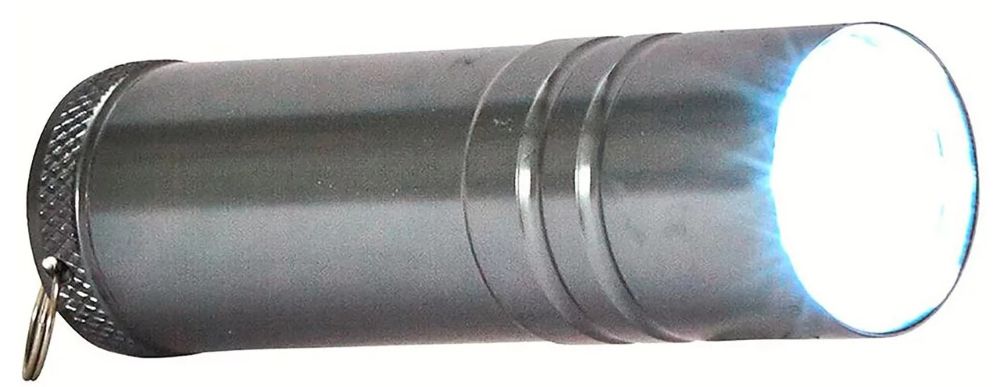 Linterna de aluminio 9 led de Alcampo