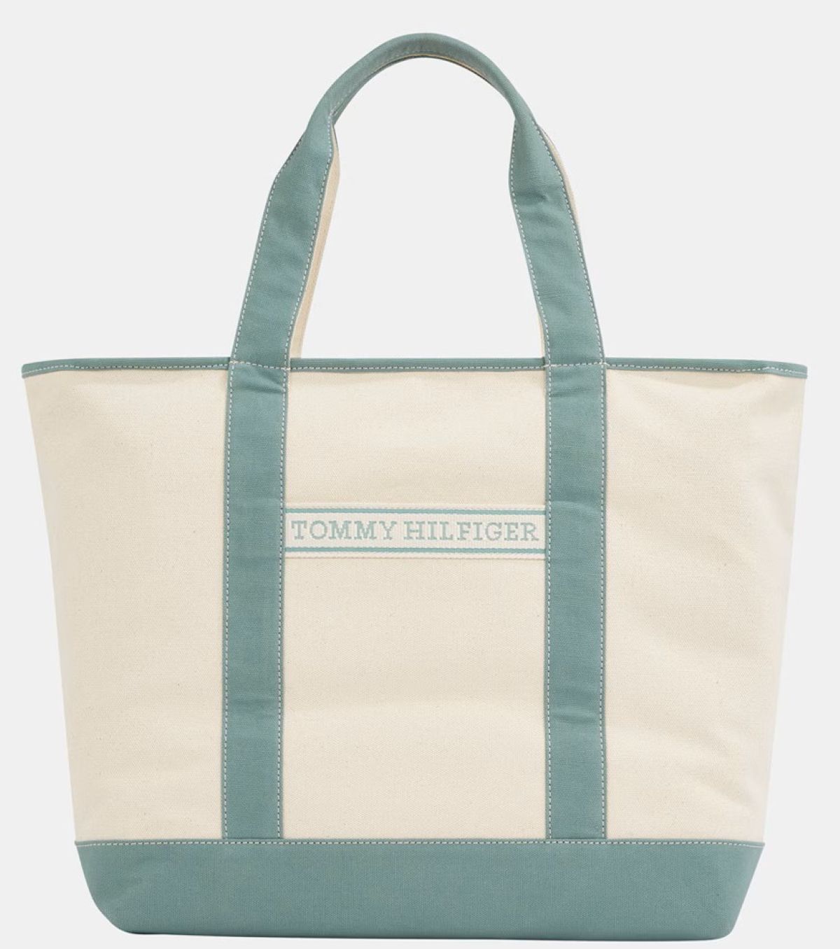 Bolso estilo tote de algodón Tommy Hilfiger de El Corte Inglés