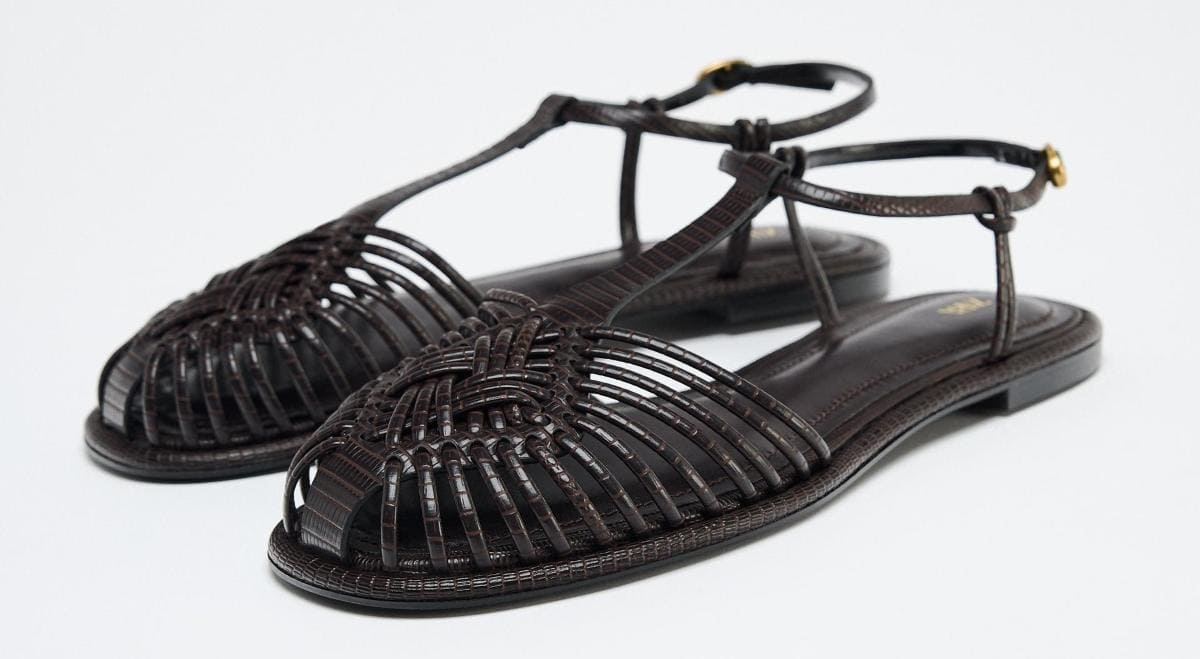 Cangrejera trenzada de Zara