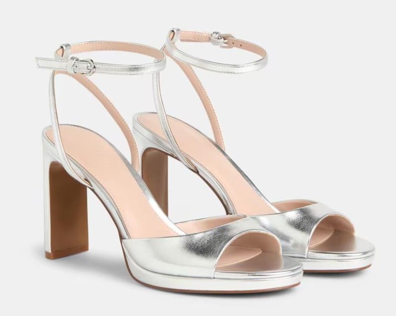 Sandalias de tacón con plataforma