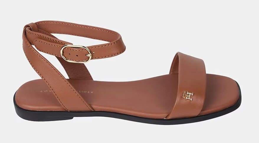 Sandalias planas Tommy Hilfiger con cierre de pulsera
