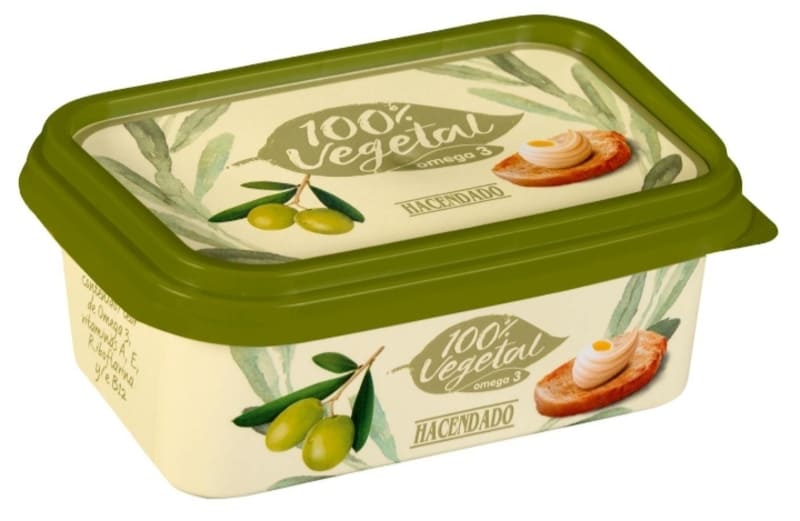 Margarina 100 vegetal Hacendado