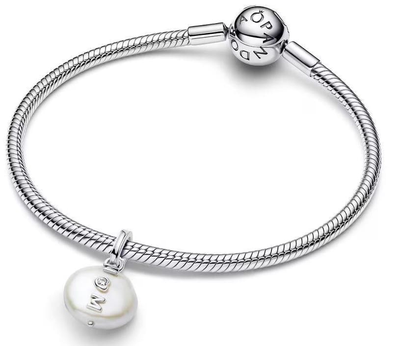 Charm Mamá y perla barroca cultivada de agua dulce tratada