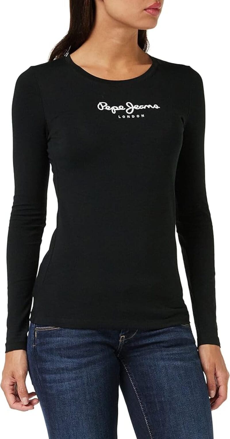 T-Shirt Pepe Jeans Women's New Virginia LS N