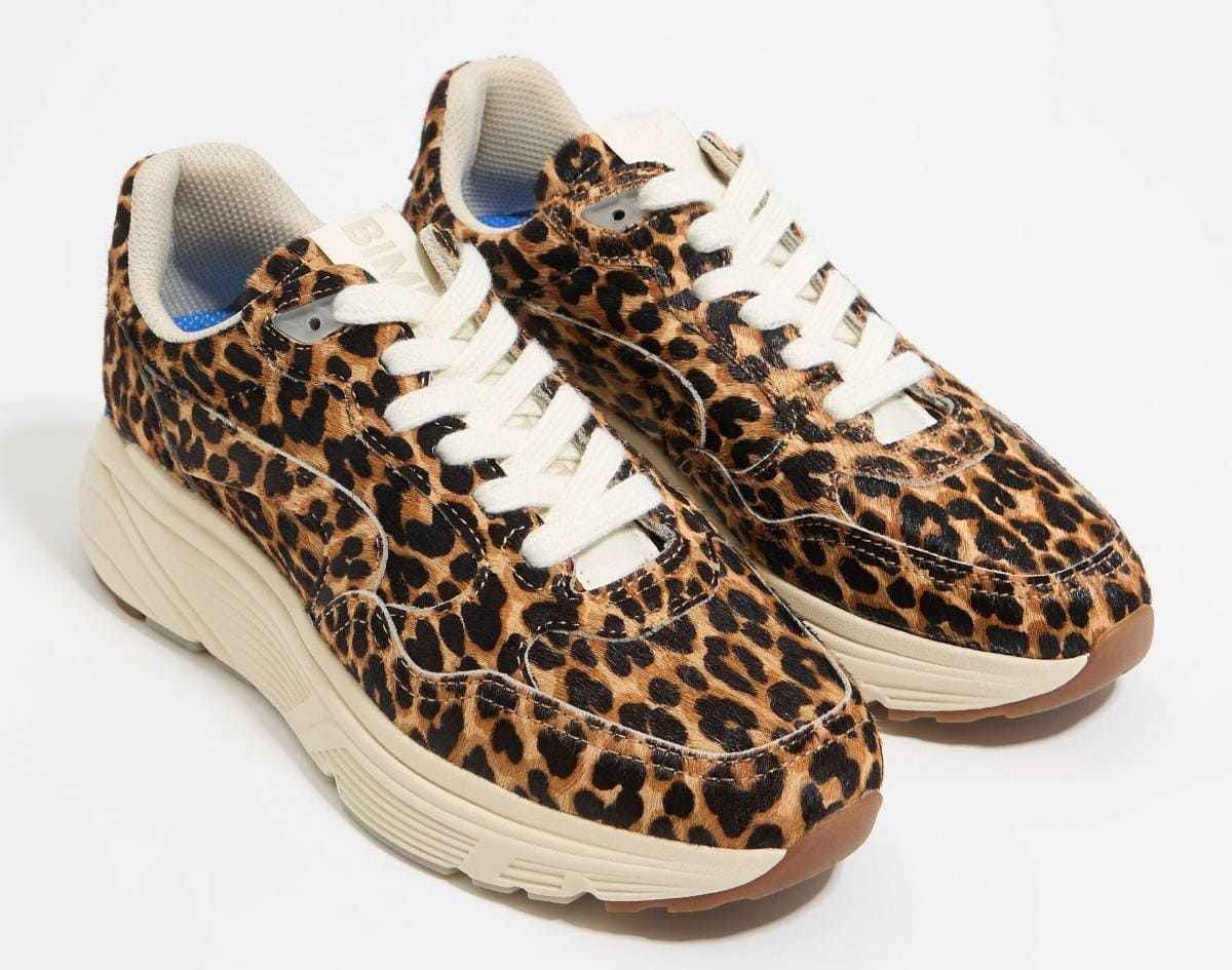Deportiva jogger leopardo de Bimba y Lola