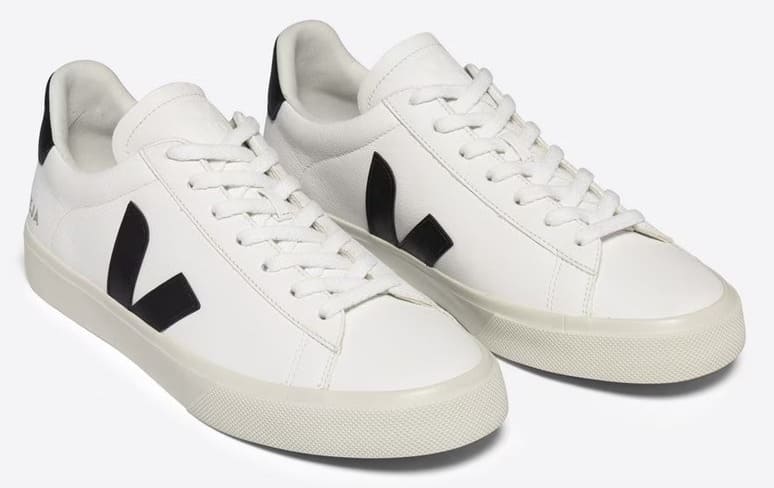 Las zapatillas Campo de hombre tipo casco bajas en piel en color blanco de Veja en El Corte Inglés