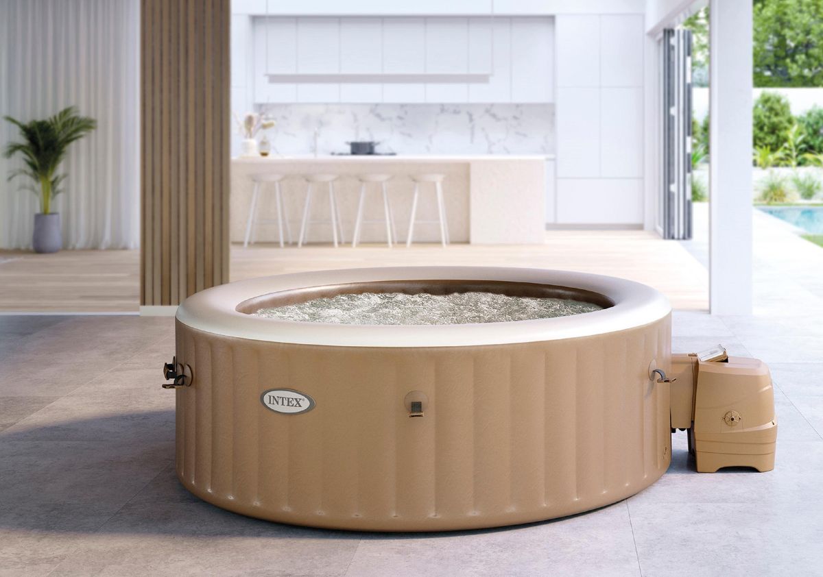 Bañera de hidromasaje hinchable INTEX de Leroy Merlin