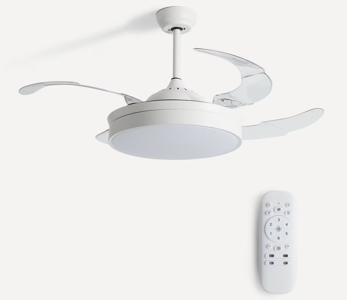 Ventilador de techo con luz LED Soller de El Corte Inglés