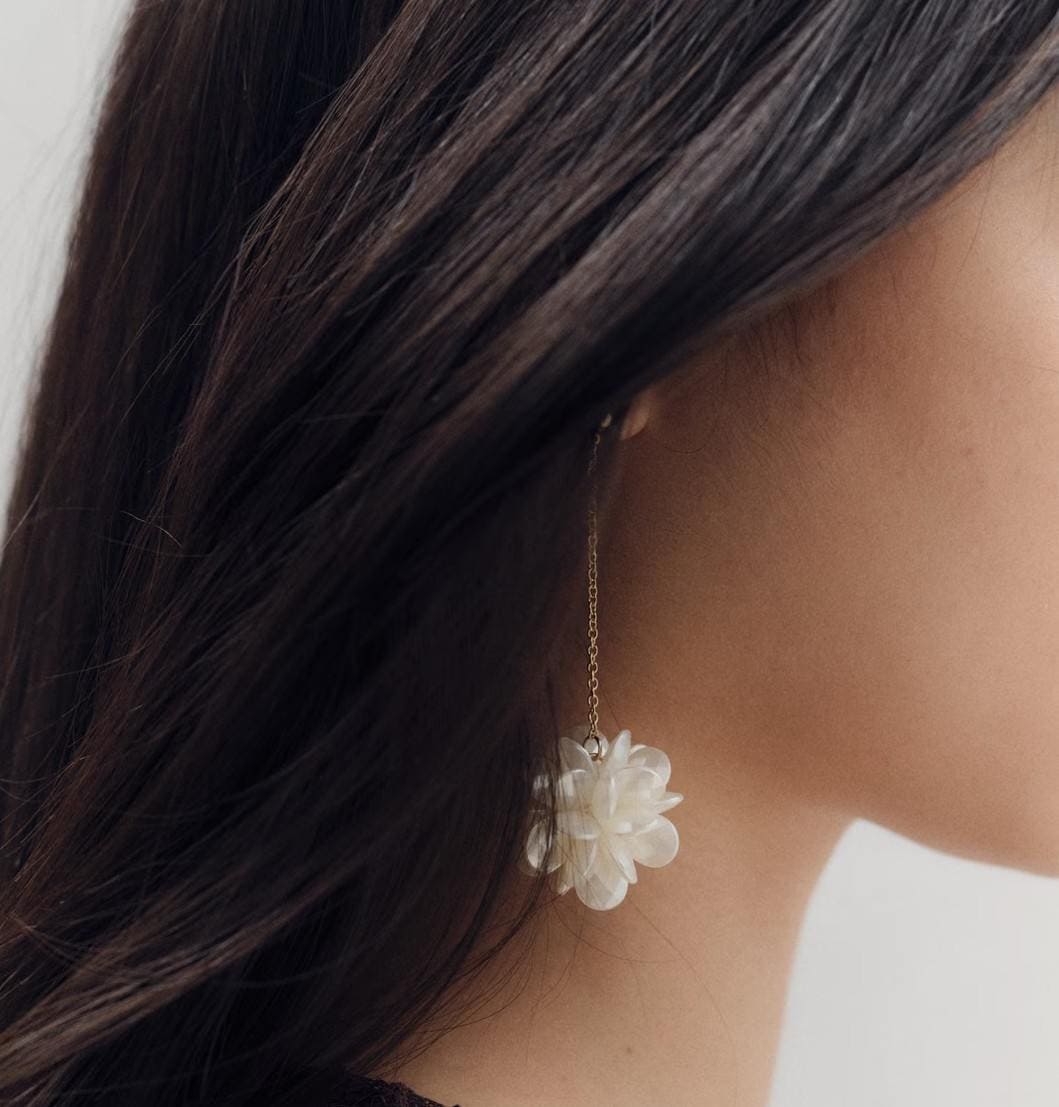 Pendientes flores colgantes de Mango