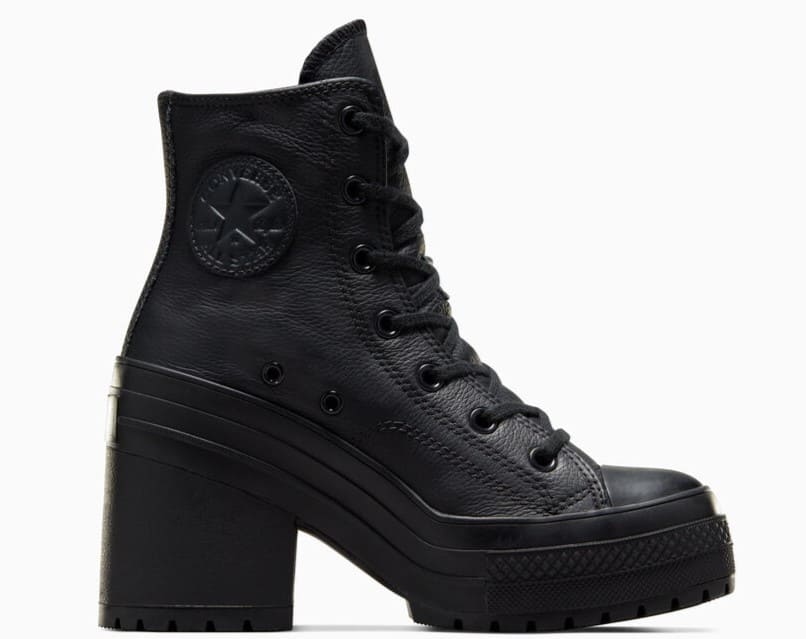 Chuck 70 De Luxe Heel Leather