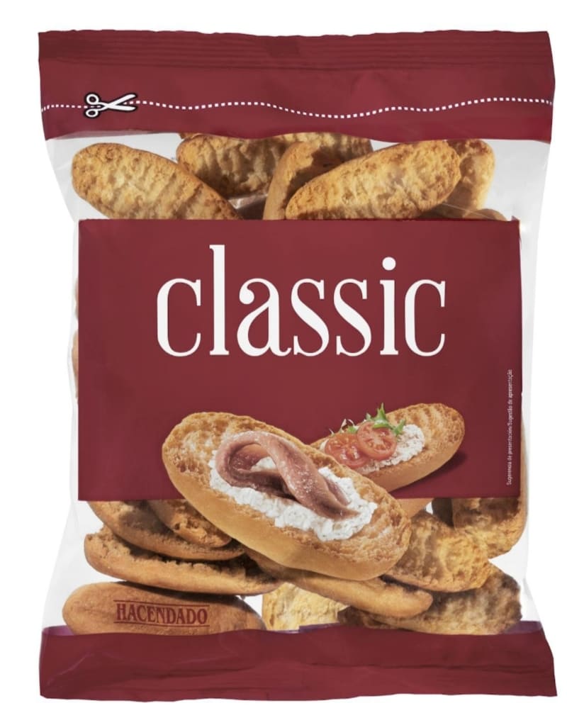 Panecillo tostado classic Hacendado