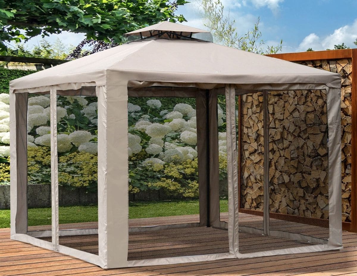 Cenador de jardín Outsunny de Carrefour