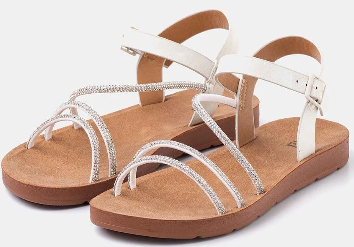 Sandalias con detalle decorativo TEX de Carrefour
