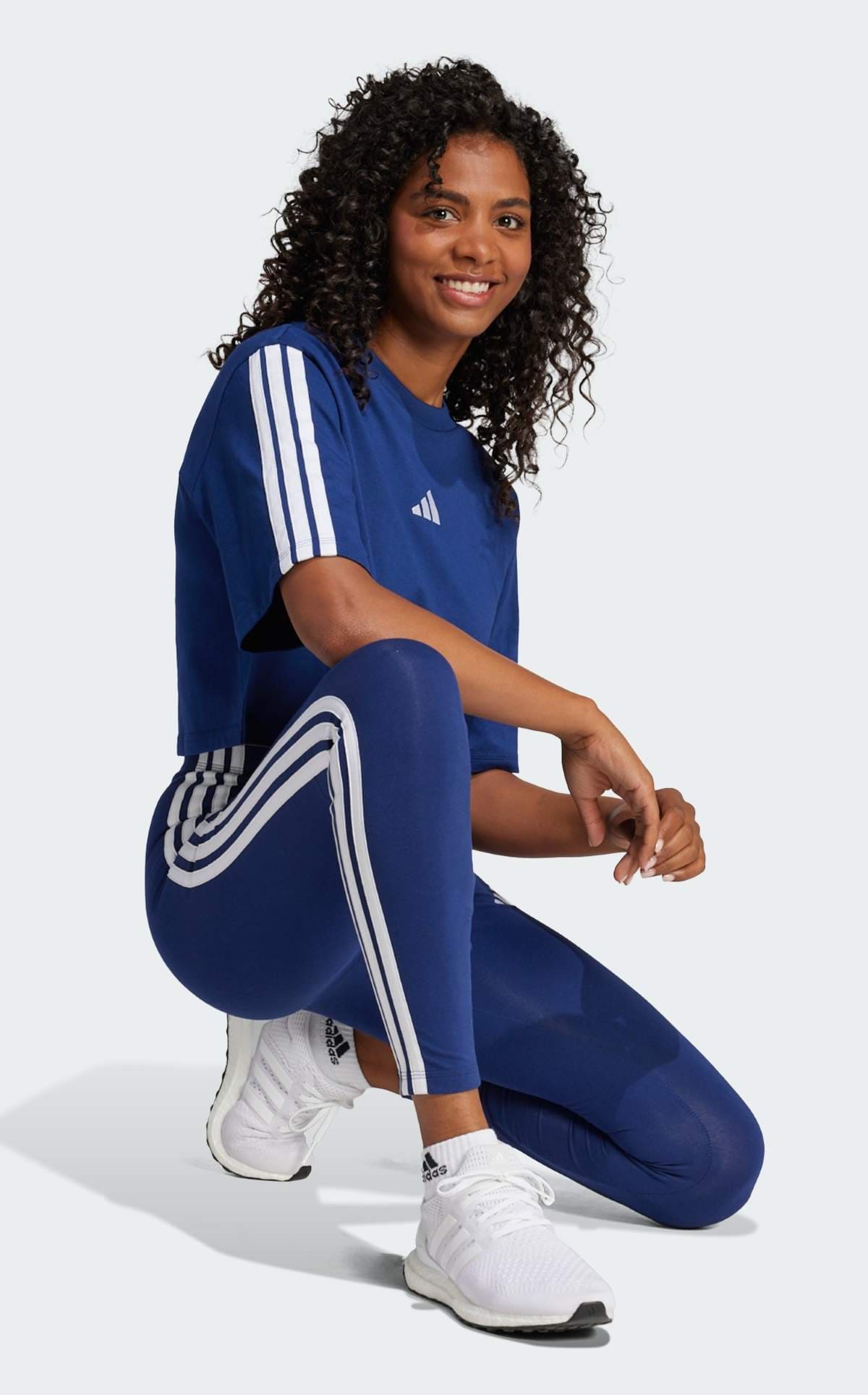 Mallas Essentials Cotton 3 bandas de Adidas