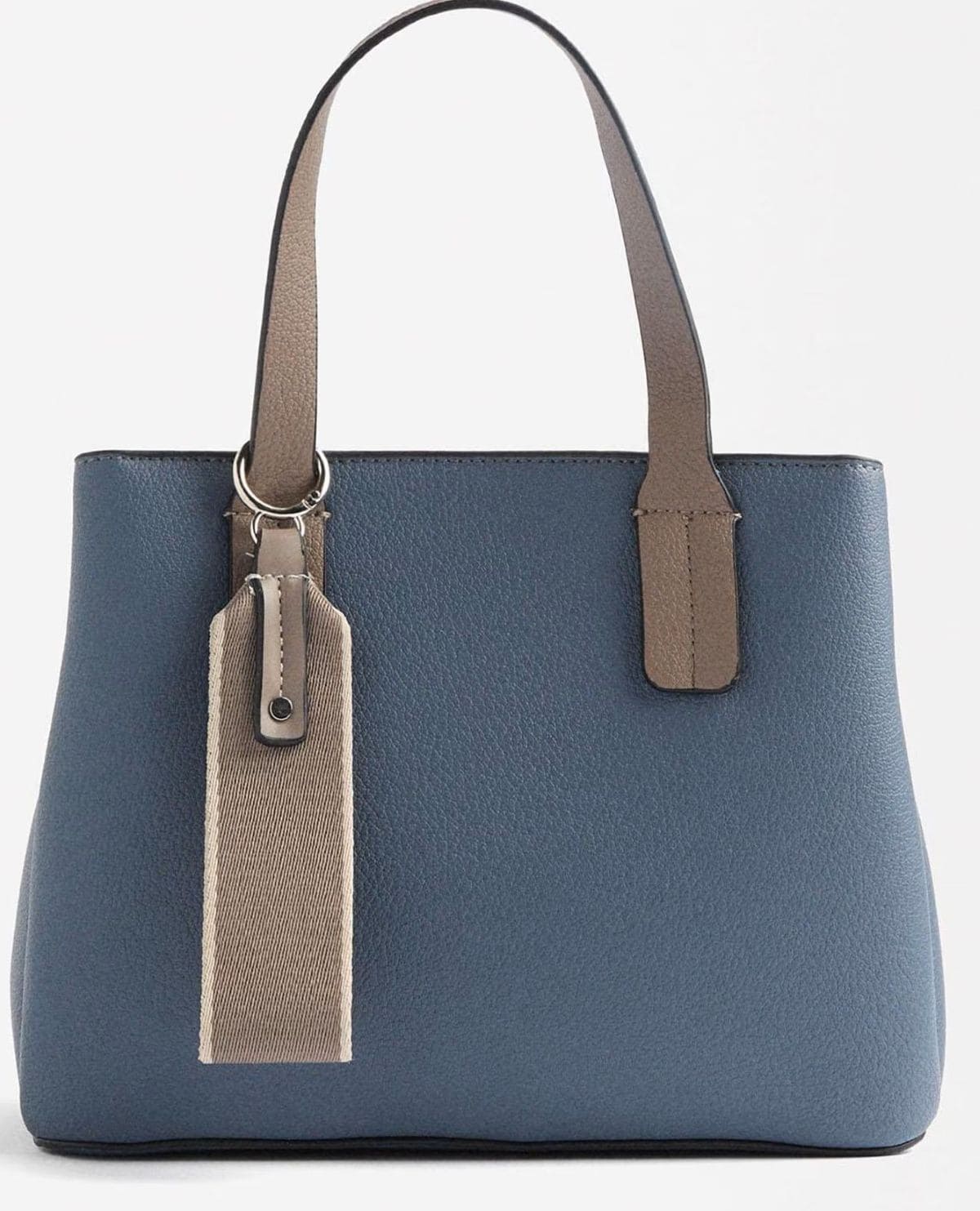 Bolso de mano tote con colgante decorativo Parfois de El Corte Inglés