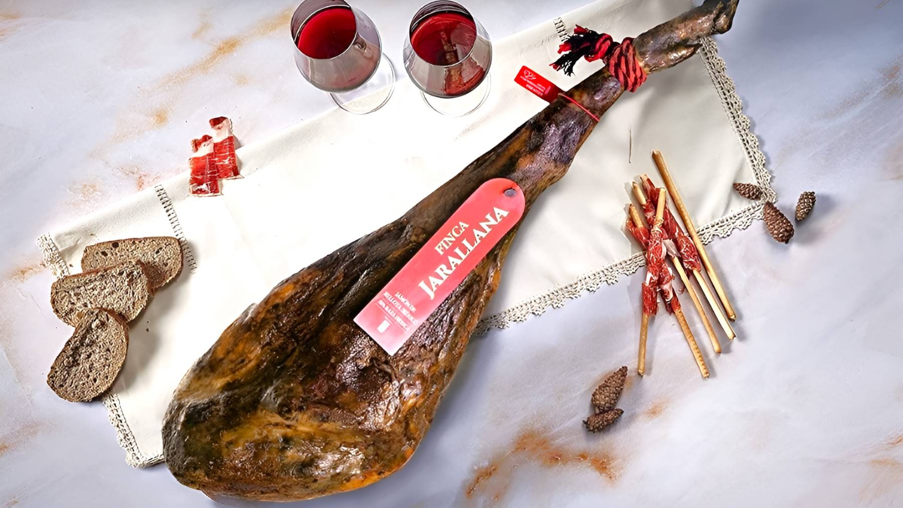 Jamón ibérico de Finca Jarallana 9 kilos de La Nevera Española