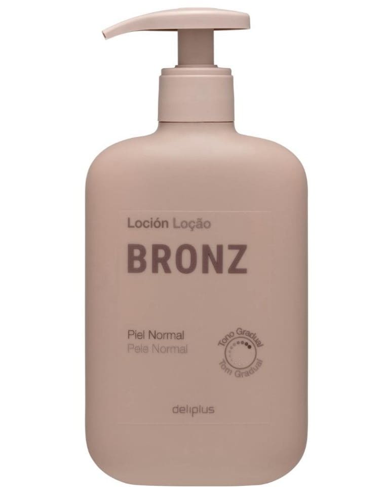 Loción corporal Bronz efecto bronceado Deliplus