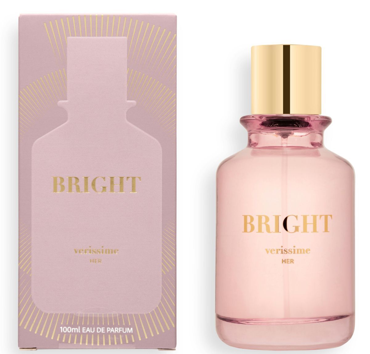Eau de parfum Verissime Bright de Mercadona