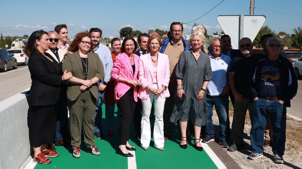 Inauguración del carril ciclopeatonal entre Jerez y La Barca | Cristo García