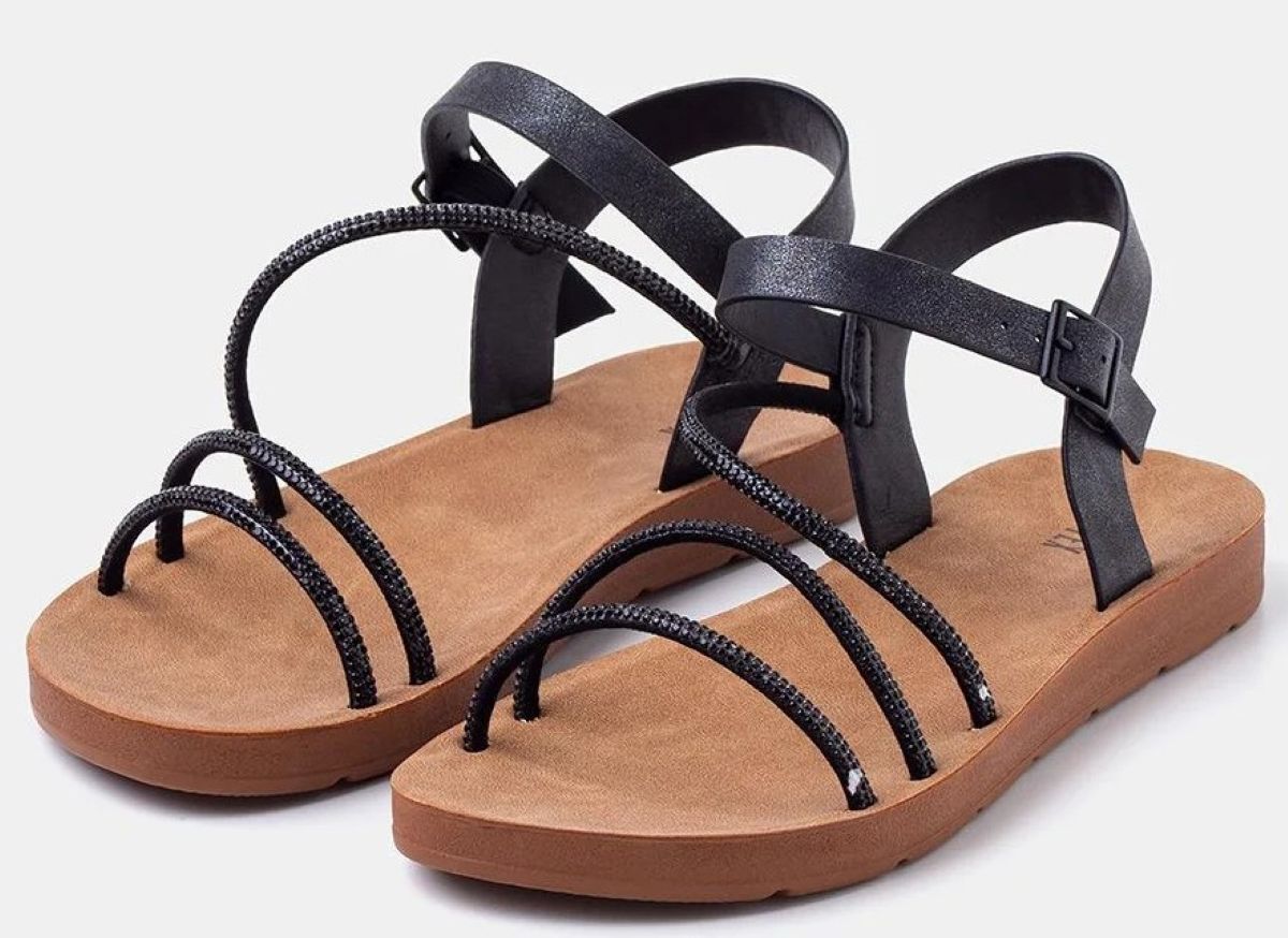 Sandalias con detalle decorativo TEX de Carrefour
