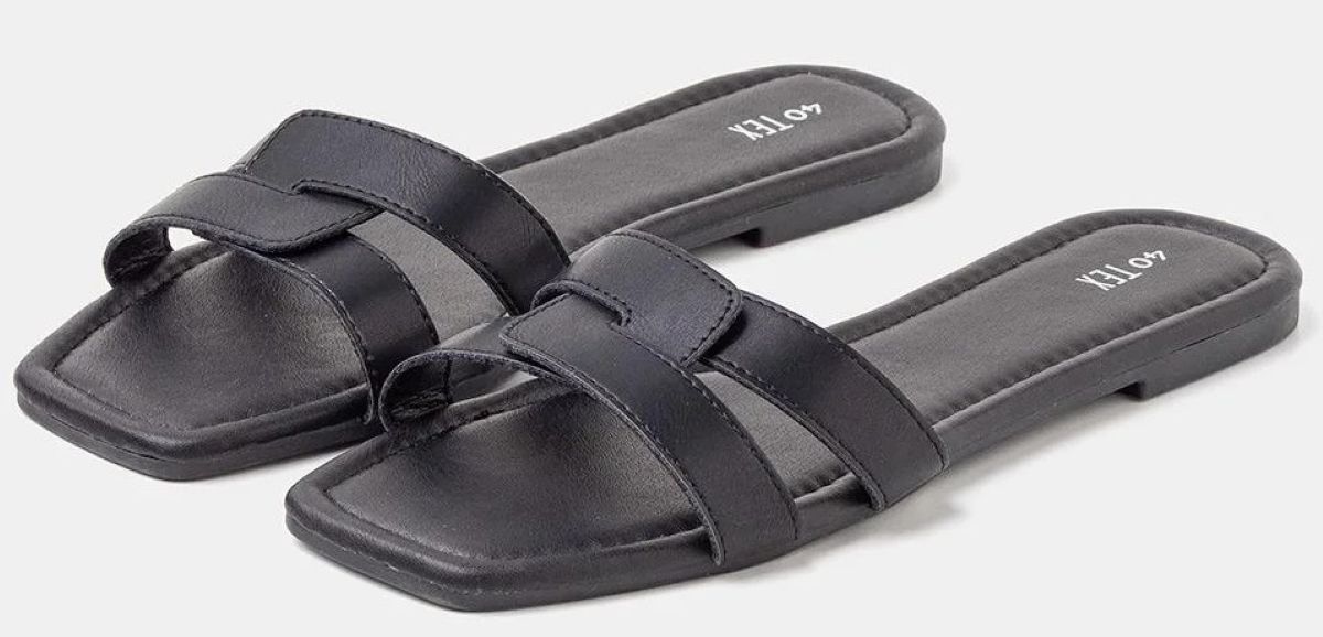 Sandalias planas TEX de Carrefour
