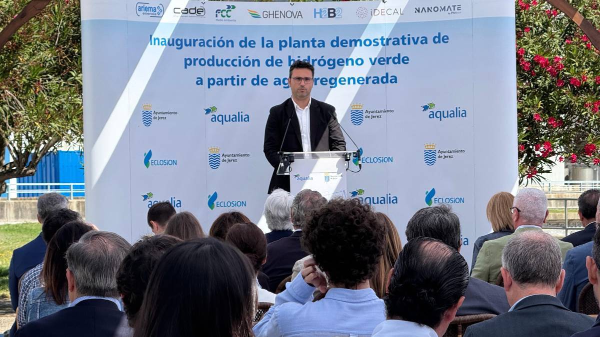 Inauguración de la planta demostrativa de producción de hidrógeno verde con agua regenerada | Cristo García
