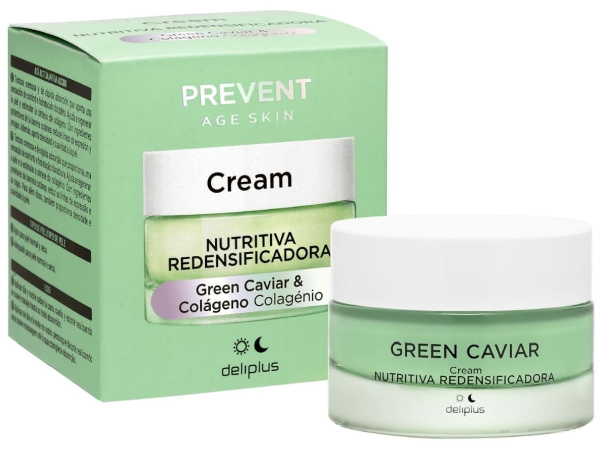 Crema facial Nutritiva Redensificadora Prevent Age Ski Deliplus