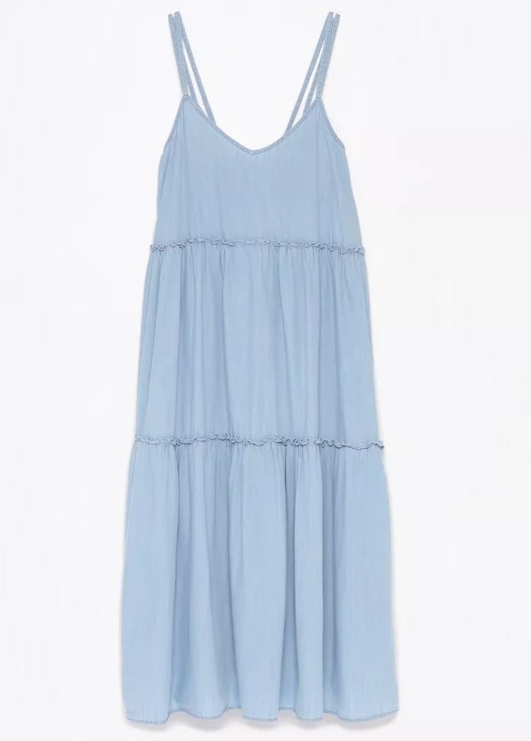 Vestido denim ligero