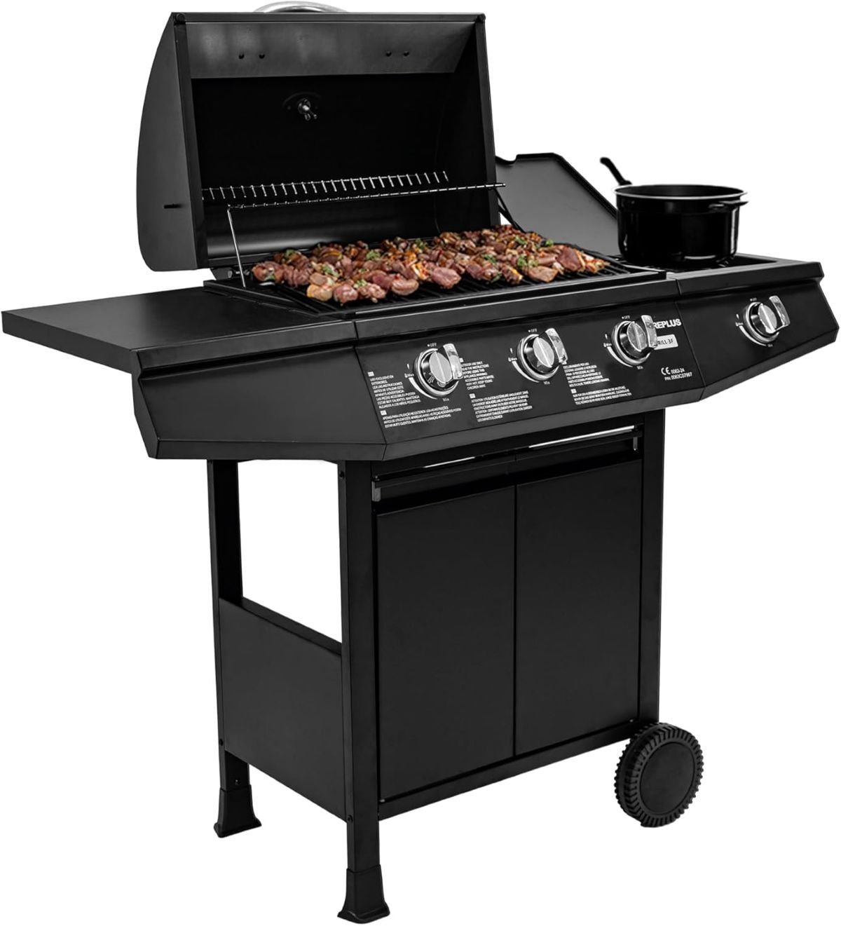 Barbacoa de gas Amig Fireplus de Amazon