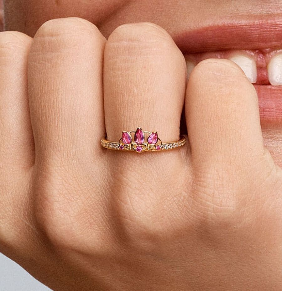 Anillo Princesa Rapunzel de Disney de Pandora