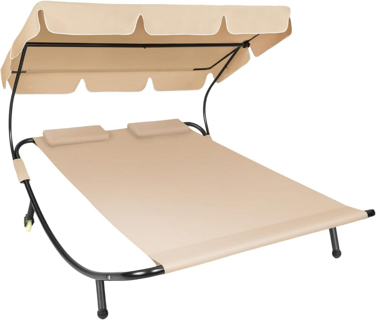 Tumbona doble de jardín TecTake