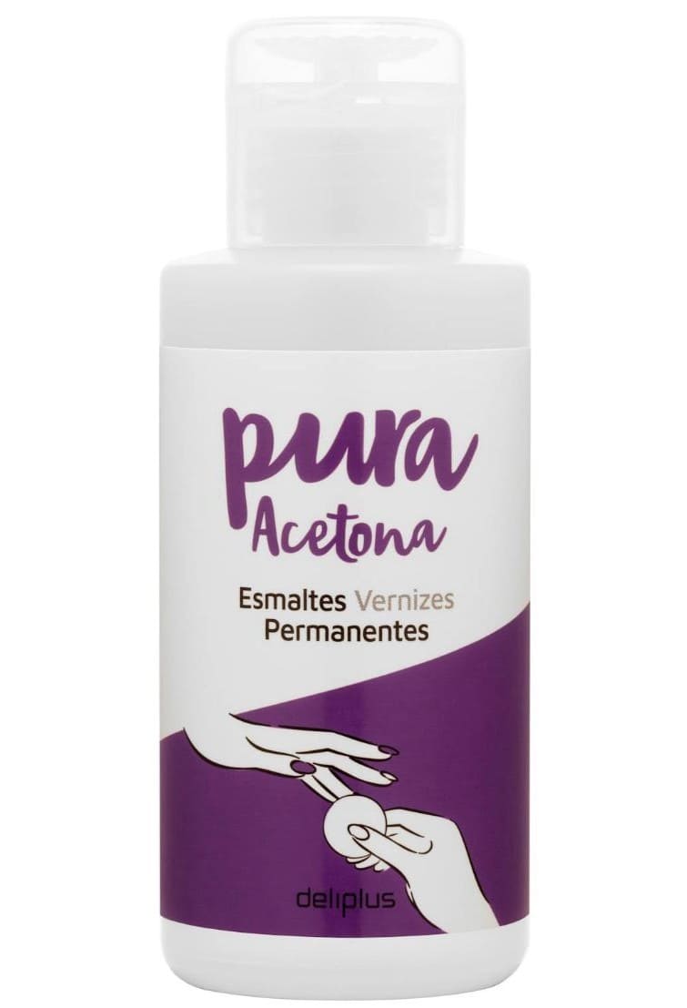 Quitaesmalte acetona pura Deliplus