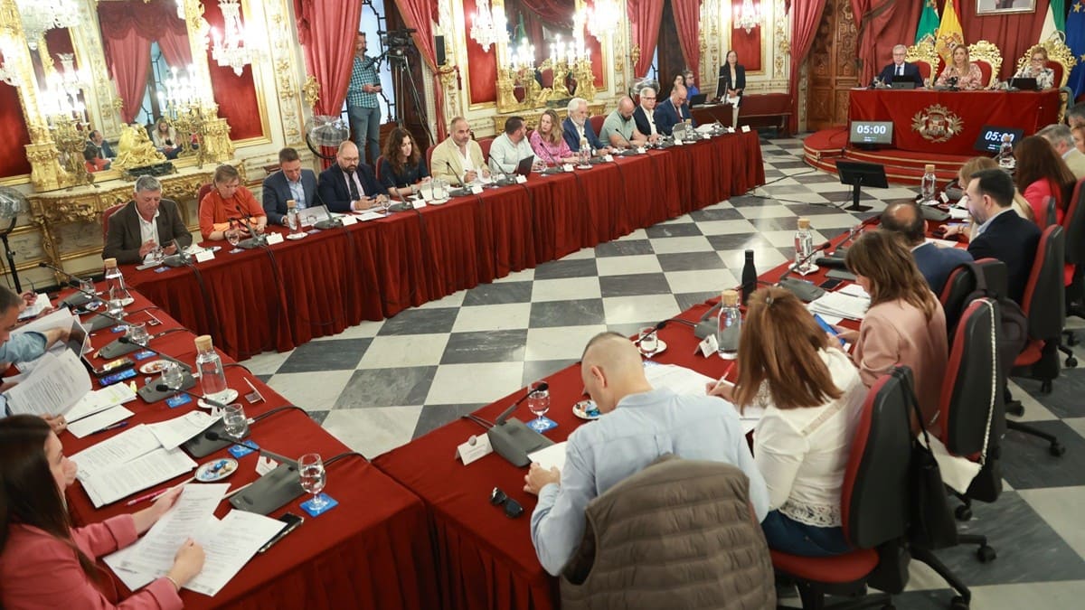El Palacio Provincial ha acogido el pleno ordinario del mes de mayo