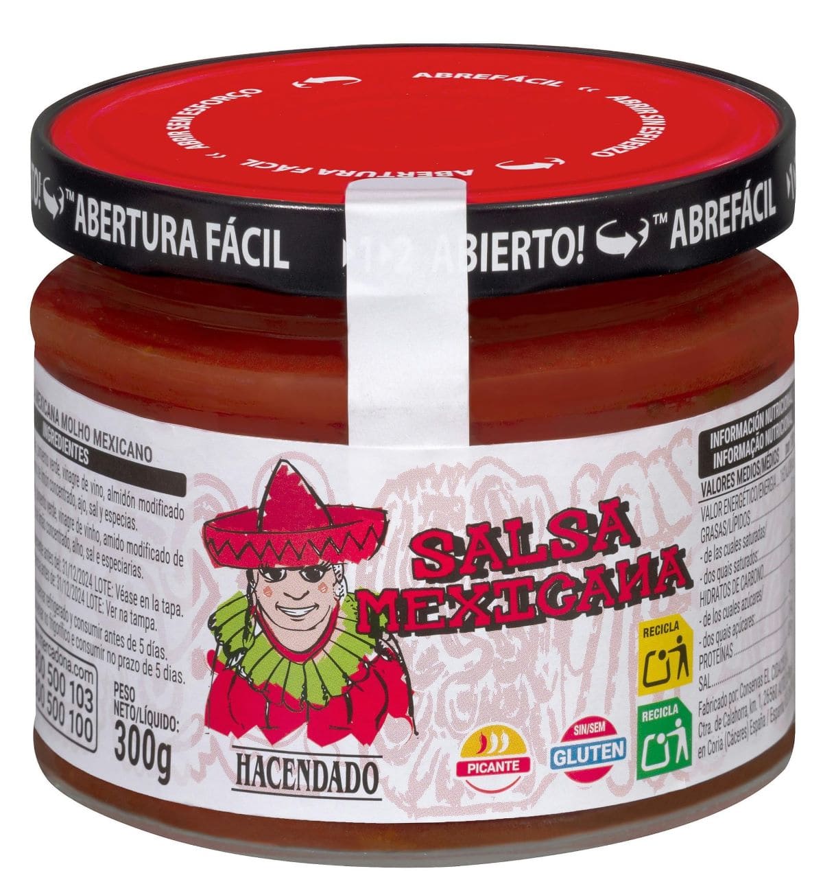 Salsa Mexicana Hacendado