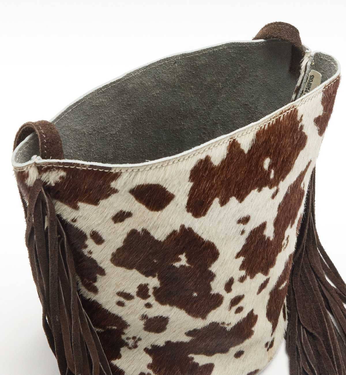 Bolso bombonera de piel de Parfois