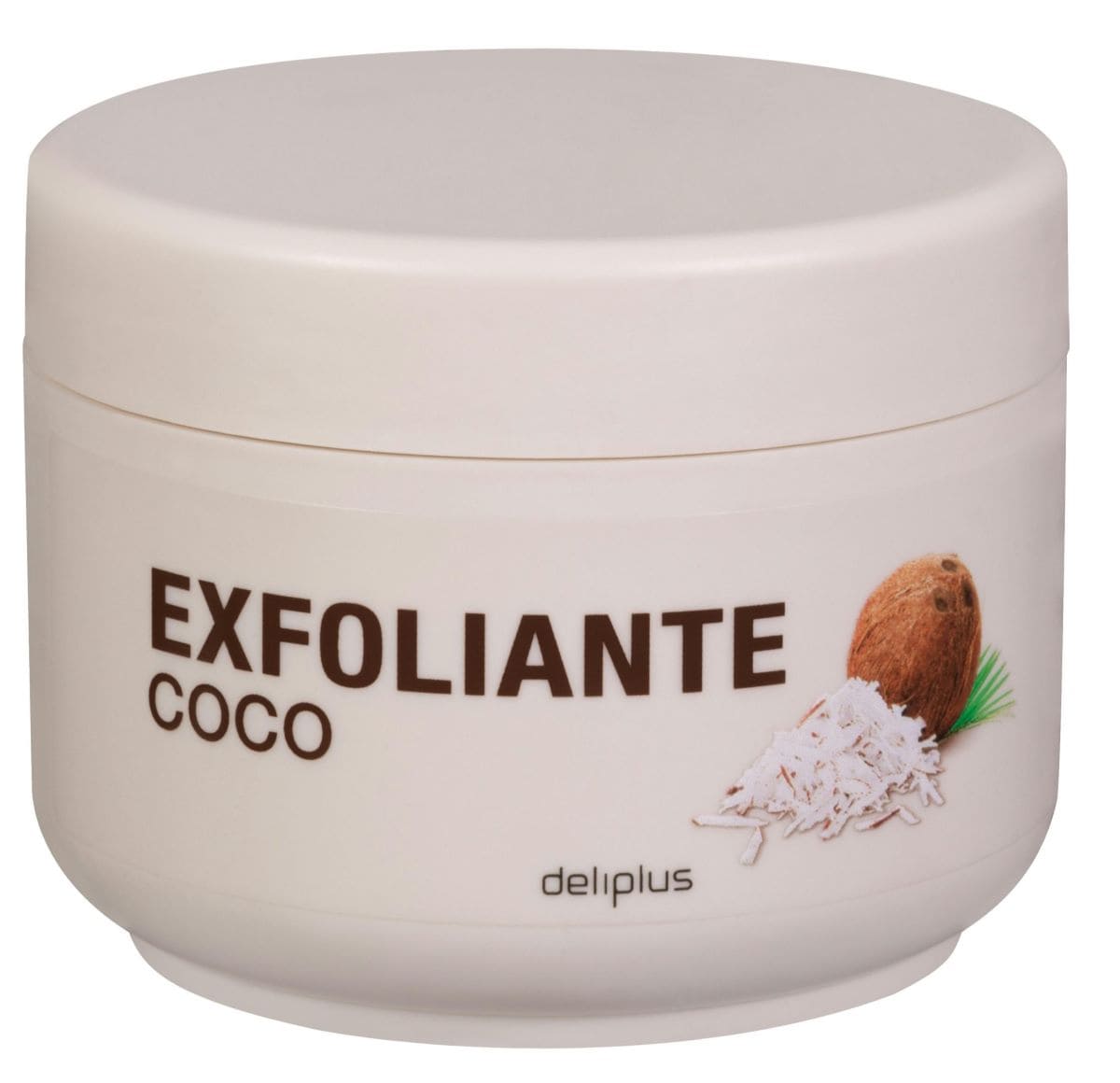 Exfoliante corporal con partículas de coco Deliplus