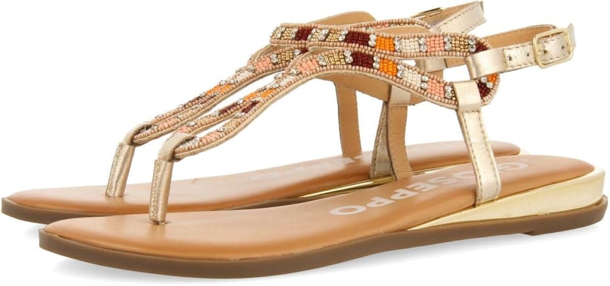 Sandalias con piedras multicolores Nyssa, Gioseppo