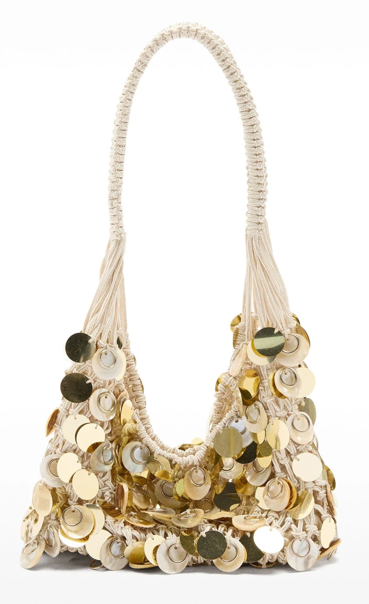 Bolso fiesta con conchas