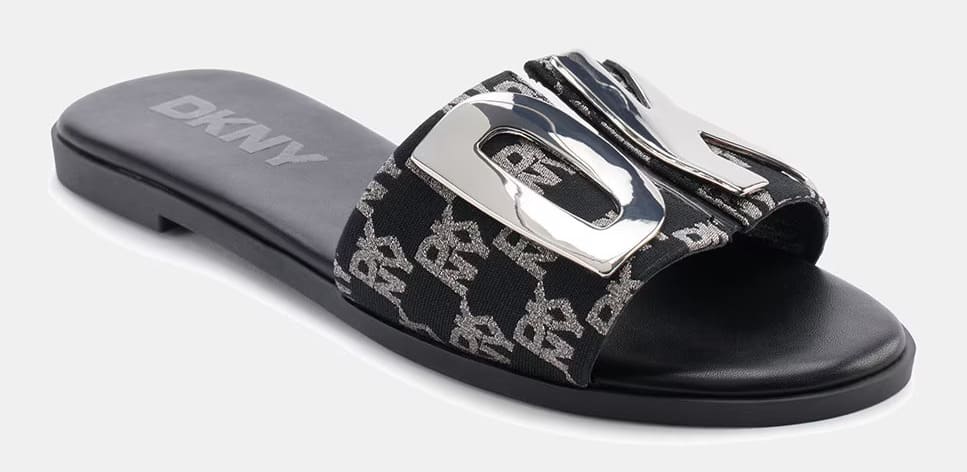 Las sandalias WALTS para mujer tipo pala con monograma de DKNY en El Corte Inglés