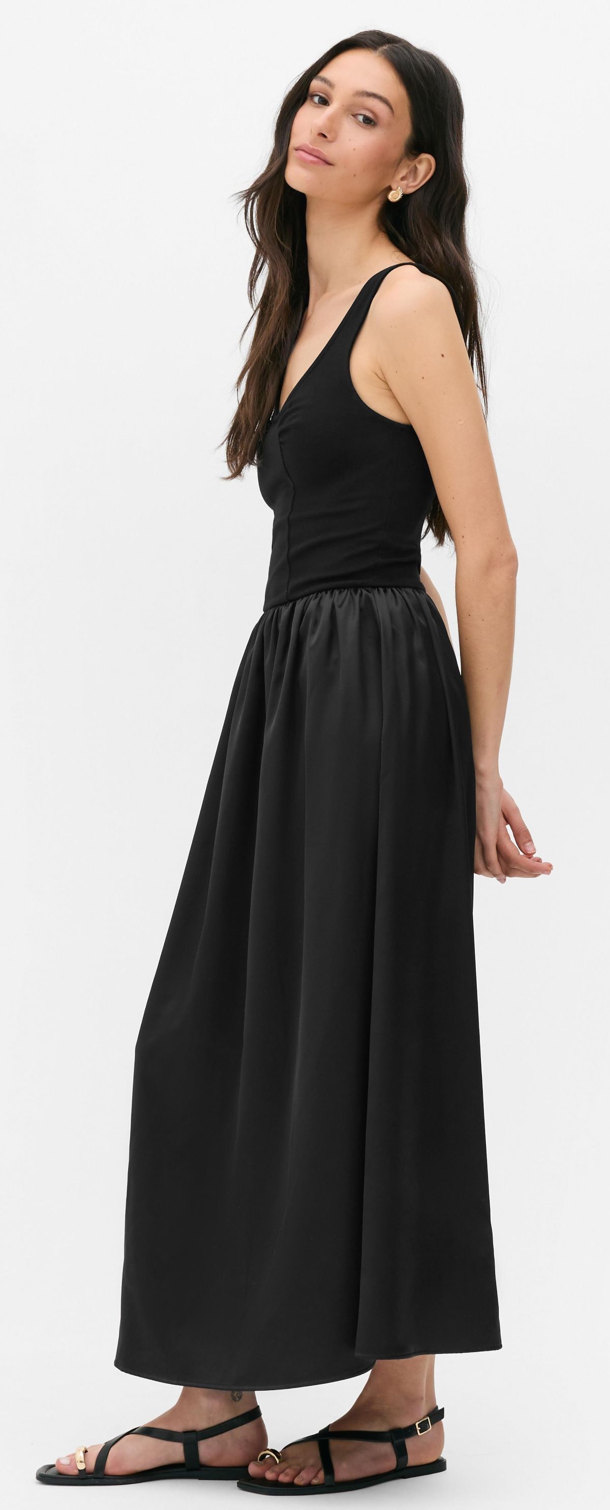 Vestido midi de satén 2 en 1 Paula Echevarría de Primark