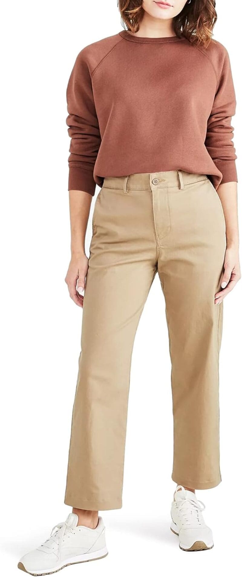 Pantalones Dockers High Waist Chino Straight