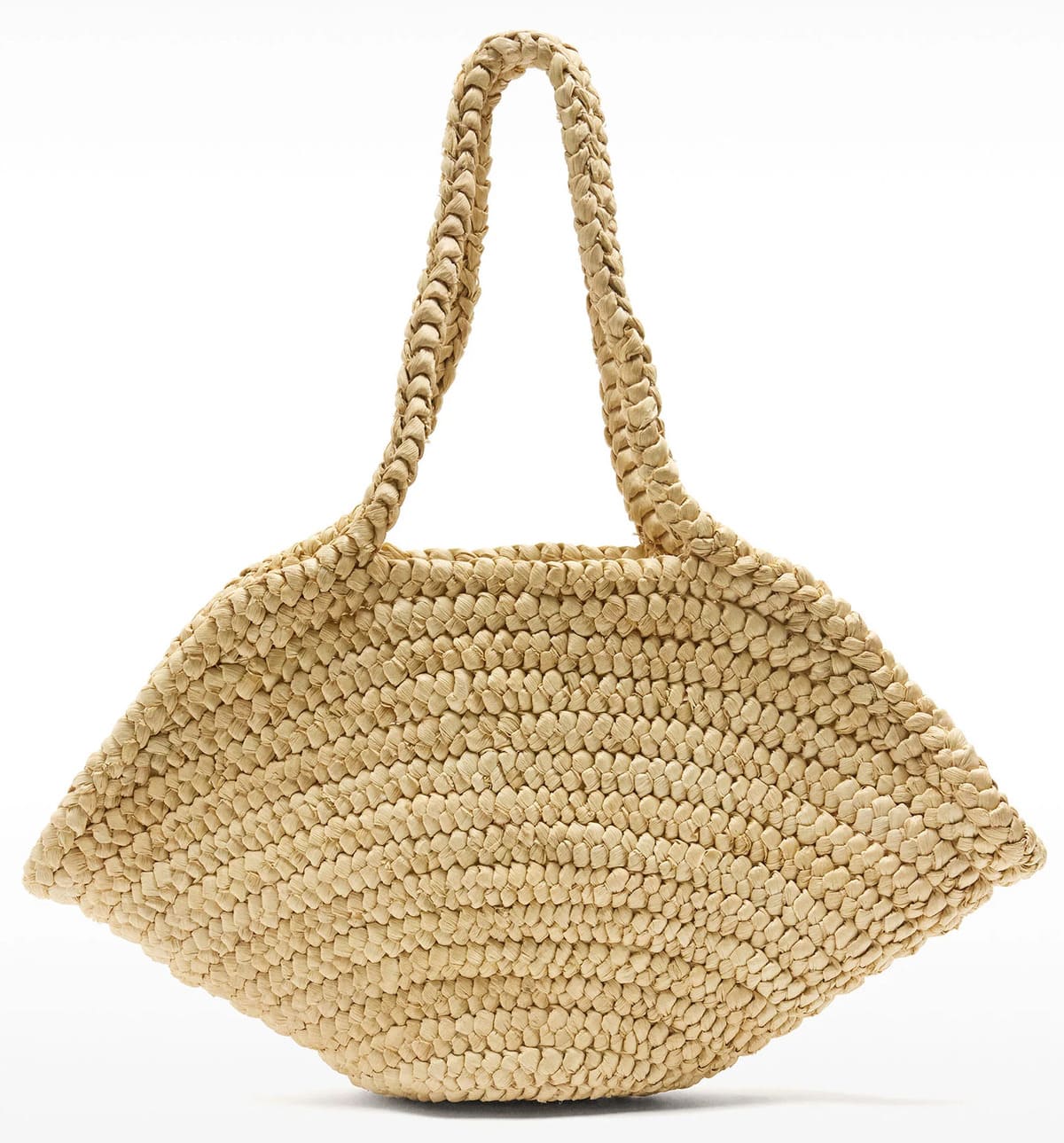 El nuevo bolso shopper de fibra en color natural de Parfois