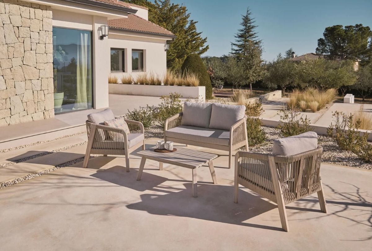 Conjunto de jardín modelo Corfú de Carrefour